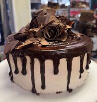 Chocolate Truffle Fudge Cake