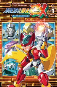 Mega Man ZX Timelines #1 cover