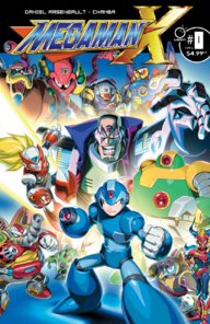 Mega Man X #0 cover