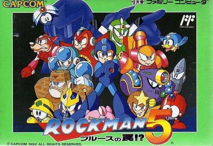 Rockman 5 Famicom cover