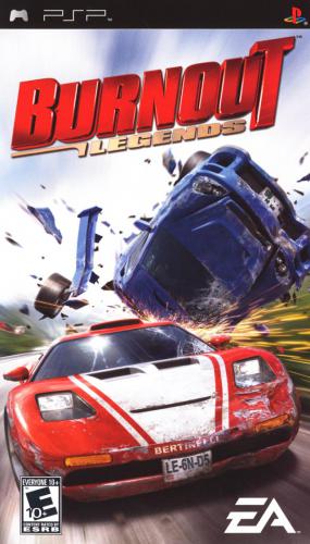 The coverart image of Burnout Legends