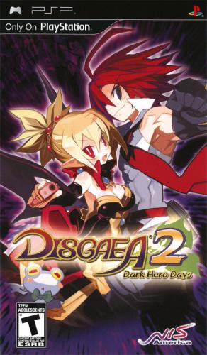 The coverart image of Disgaea 2: Dark Hero Days