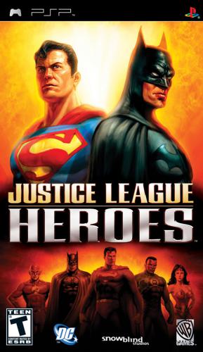 The coverart image of Justice League Heroes