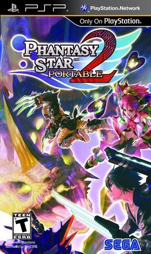 The coverart image of Phantasy Star Portable 2