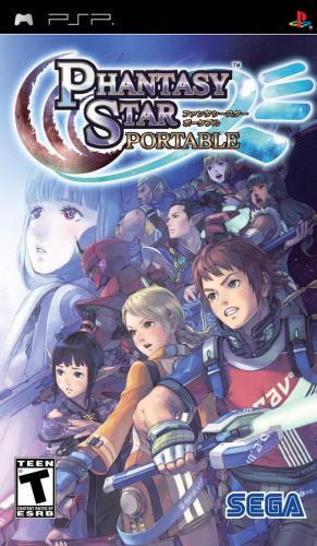 The coverart image of Phantasy Star Portable
