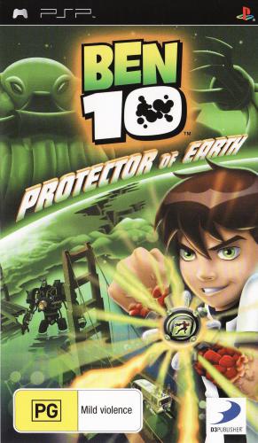 The coverart image of Ben 10: Protector of Earth