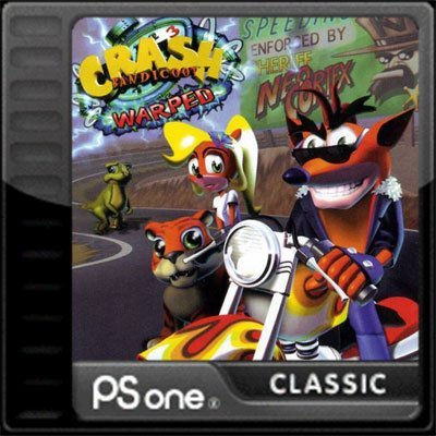 The coverart image of Crash Bandicoot 3: Warped