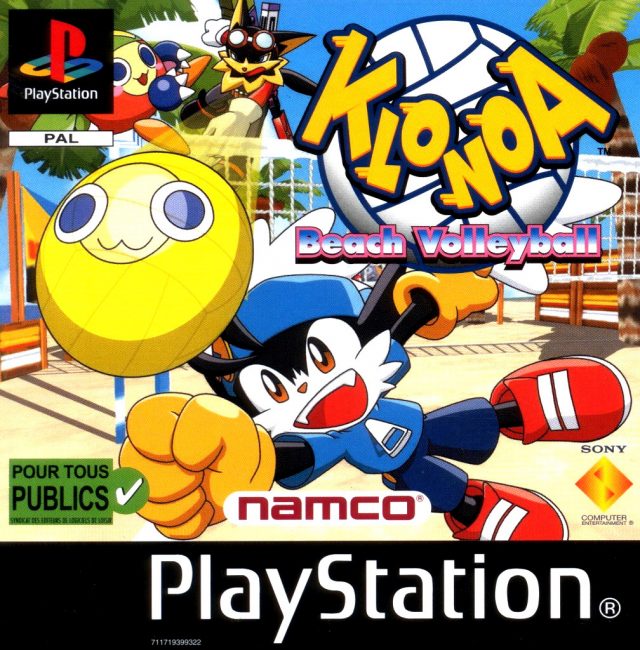 The coverart image of Klonoa Beach Volleyball