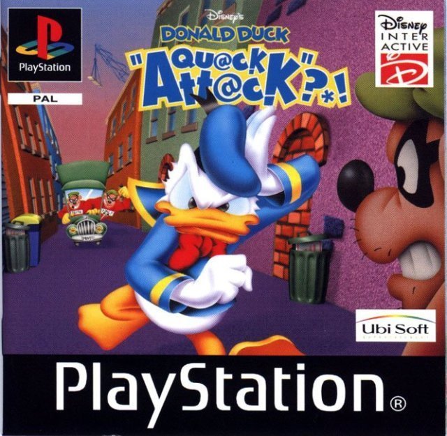 The coverart image of Donald Duck: Quack Attack