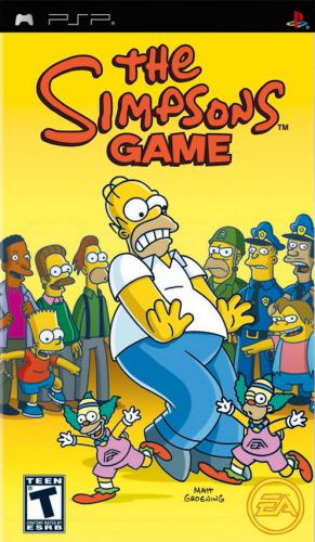 The coverart image of The Simpsons Game