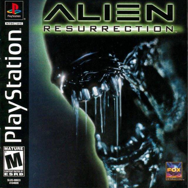 The coverart image of Alien Resurrection