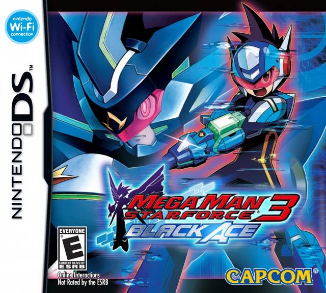 The coverart image of Mega Man Star Force 3: Black Ace