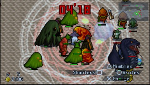 Nimbles, Shooters, Brutes.