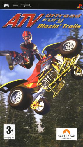 The coverart image of ATV Offroad Fury: Blazin' Trails