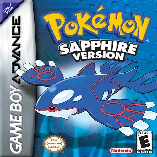 The coverart image of Pokemon Sapphire Version