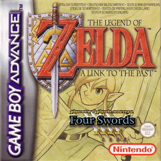 The coverart image of The Legend of Zelda: A Link to the Past and Four Swords