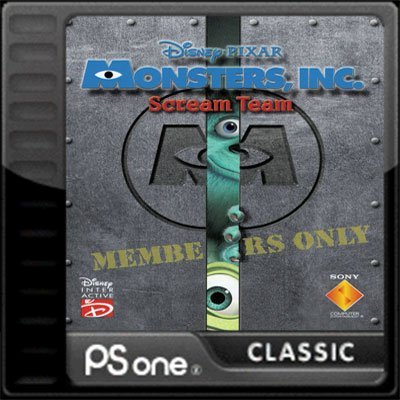 The coverart image of Monsters Inc. Scream Team