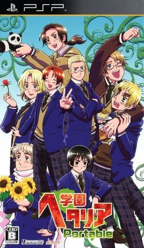 The coverart image of Gakuen Hetalia Portable