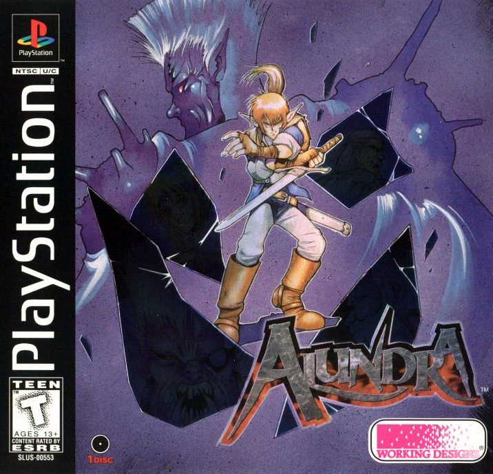 The coverart image of Alundra