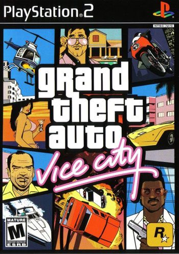 The coverart image of Grand Theft Auto: Vice City