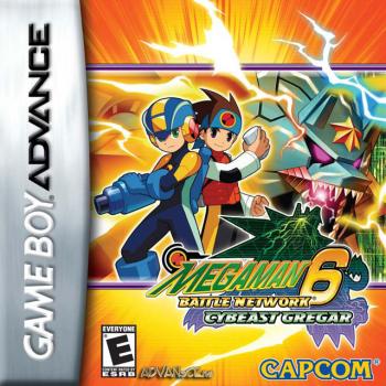 The coverart image of Mega Man Battle Network 6: Cybeast Gregar