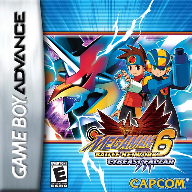 The coverart image of Mega Man Battle Network 6: Cybeast Falzar