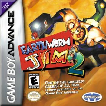 The coverart image of Earthworm Jim 2