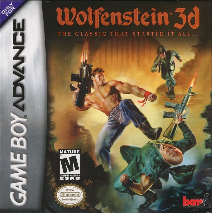 The coverart image of Wolfenstein 3D