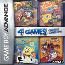 4 Games on One Game Pak: Nickelodeon