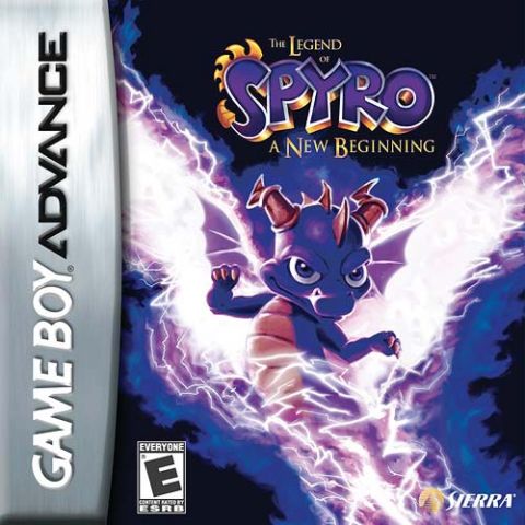 The coverart image of The Legend of Spyro: A New Beginning