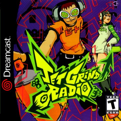 The coverart image of Jet Grind Radio