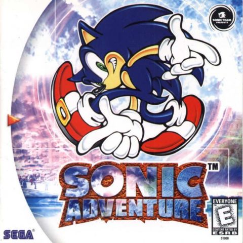 The coverart image of Sonic Adventure
