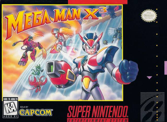 The coverart image of Mega Man X3