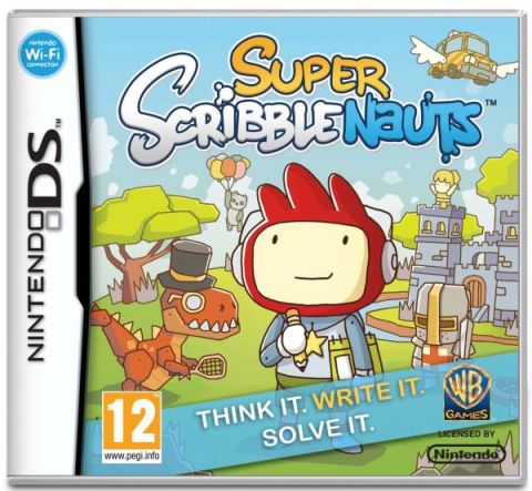 The coverart image of Super Scribblenauts