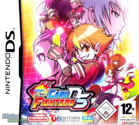 The coverart image of SNK vs. Capcom Card Fighters DS