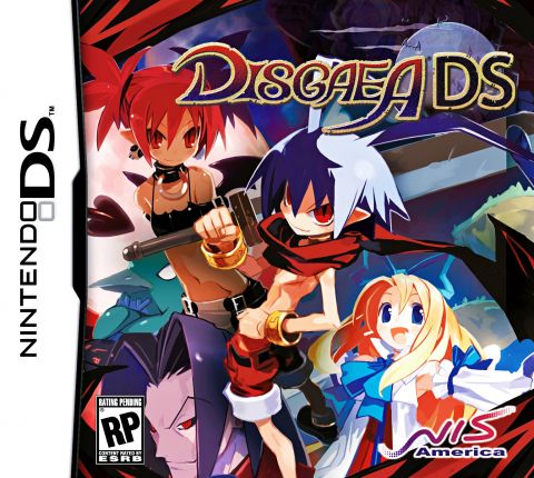 The coverart image of Disgaea DS (UNDUB)
