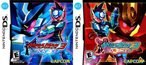 The coverart image of Mega Man Star Force 3: Black Ace/Red Joker (Undub)