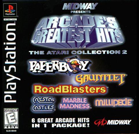 The coverart image of Arcade's Greatest Hits: The Atari Collection 2