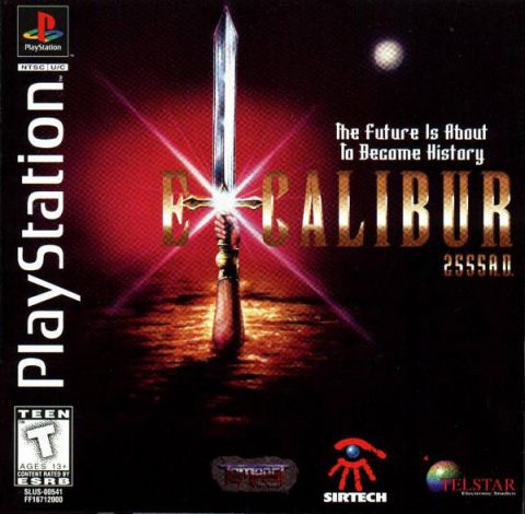 The coverart image of Excalibur 2555 AD