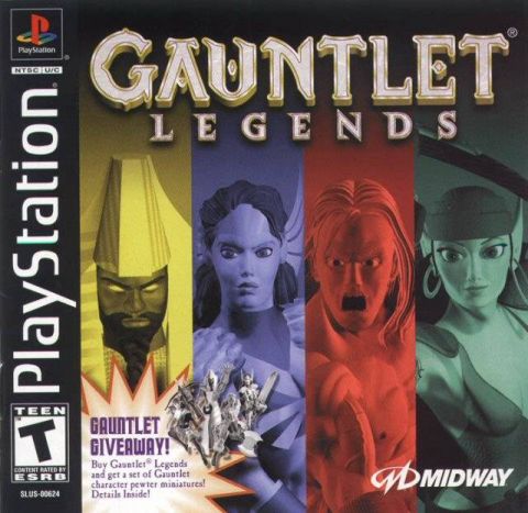 The coverart image of Gauntlet Legends