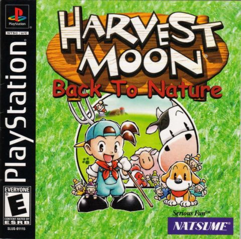 The coverart image of Harvest Moon: Back to Nature