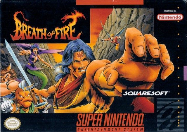 The coverart image of Breath of Fire