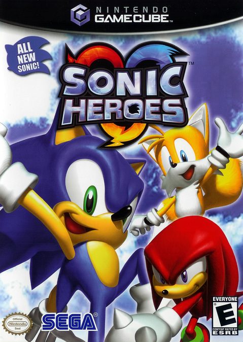 The coverart image of Sonic Heroes