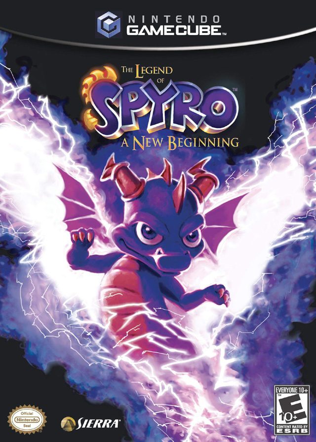 The coverart image of The Legend of Spyro: A New Beginning