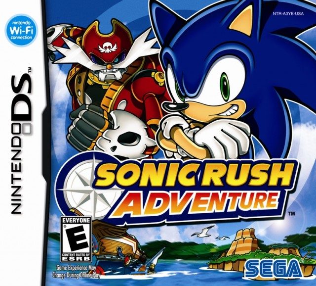 The coverart image of Sonic Rush Adventure