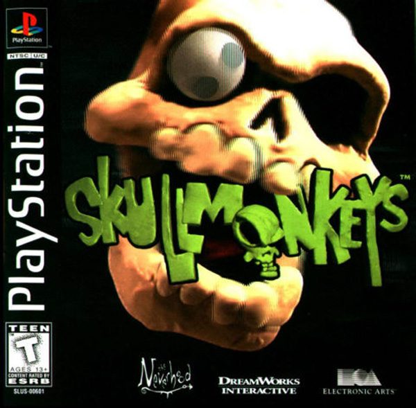 The coverart image of Skullmonkeys
