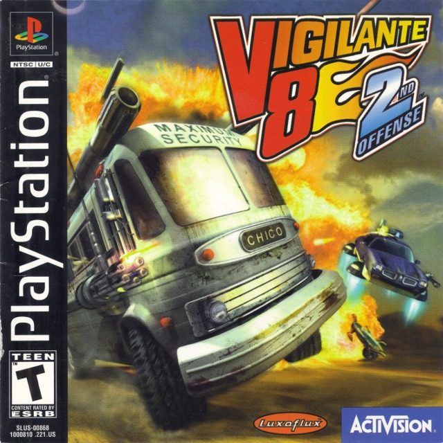 The coverart image of Vigilante 8: 2nd Offense