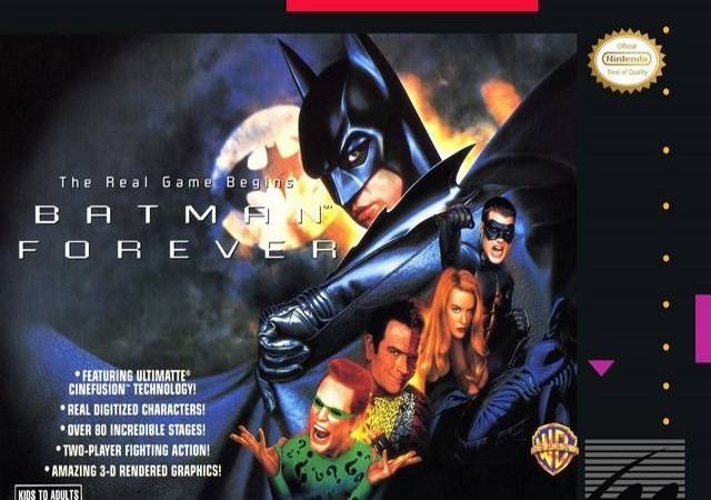 The coverart image of Batman Forever