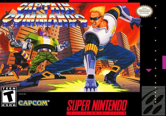 The coverart image of Captain Commando