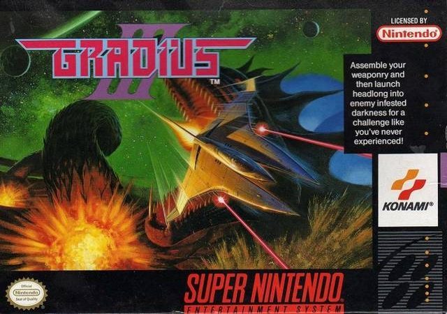 The coverart image of Gradius III SA1 (Hack)